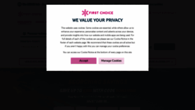 What Firstchoice.co.uk website looked like in 2022 (2 years ago)