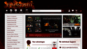 What Fantasywelt.de website looked like in 2022 (2 years ago)