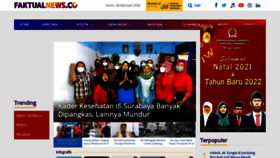 What Faktualnews.co website looked like in 2022 (2 years ago)