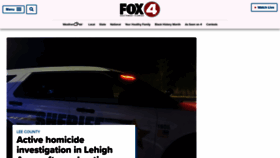 What Fox4now.com website looked like in 2022 (3 years ago)