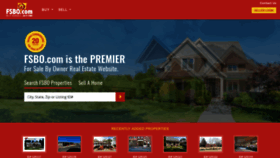 What Fsbo.com website looked like in 2022 (2 years ago)