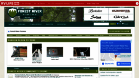What Forestriverforums.com website looked like in 2022 (2 years ago)