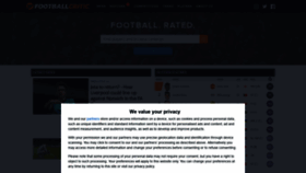 What Footballcritic.com website looked like in 2022 (2 years ago)