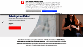 What Formblitz.de website looked like in 2022 (2 years ago)