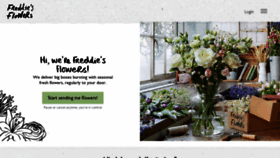 What Freddiesflowers.com website looked like in 2022 (2 years ago)