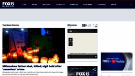 What Fox6now.com website looked like in 2022 (2 years ago)