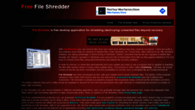 What Fileshredder.org website looked like in 2022 (2 years ago)