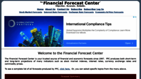 What Forecasts.org website looked like in 2022 (2 years ago)