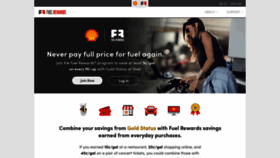 What Fuelrewards.com website looked like in 2022 (2 years ago)