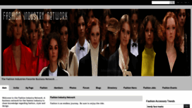 What Fashionindustrynetwork.com website looked like in 2022 (2 years ago)