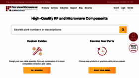What Fairviewmicrowave.com website looked like in 2022 (2 years ago)