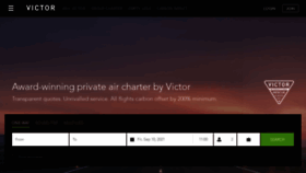 What Flyvictor.com website looked like in 2022 (2 years ago)