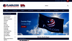 What Flags.com website looked like in 2022 (2 years ago)