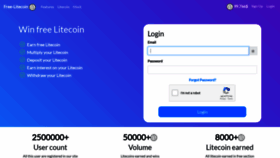 What Free-litecoin.com website looked like in 2022 (2 years ago)