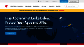 What F5.com website looked like in 2022 (3 years ago)