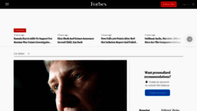 What Forbes.com website looked like in 2022 (2 years ago)
