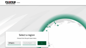What Fujifilm.com website looked like in 2022 (2 years ago)