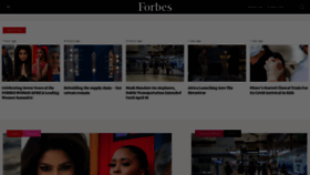 What Forbesafrica.com website looked like in 2022 (2 years ago)