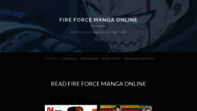 What Fireforceonline.com website looked like in 2022 (2 years ago)