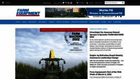 What Farm-equipment.com website looked like in 2022 (3 years ago)