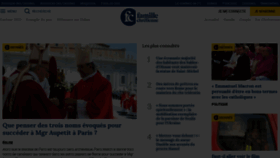What Famillechretienne.fr website looked like in 2022 (2 years ago)