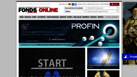 What Fondsprofessionell.at website looked like in 2022 (2 years ago)