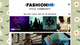 What Fashion.hr website looked like in 2022 (2 years ago)