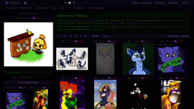 What Furbooru.org website looked like in 2022 (3 years ago)