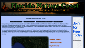 What Floridanaturecoast.org website looked like in 2022 (2 years ago)