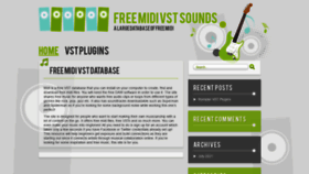 What Free-midi.org website looked like in 2022 (2 years ago)