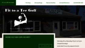 What Fit-to-a-tee.com website looked like in 2022 (2 years ago)