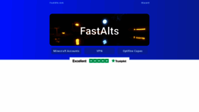 What Fastalts.com website looked like in 2022 (2 years ago)