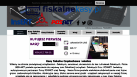 What Fiskalnekasy.pl website looked like in 2022 (2 years ago)