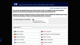 What Fk-shop.de website looked like in 2022 (3 years ago)