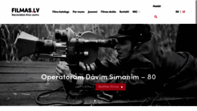What Filmas.lv website looked like in 2022 (2 years ago)