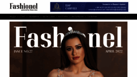 What Fashionel.mk website looked like in 2022 (2 years ago)