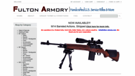 What Fulton-armory.com website looked like in 2022 (2 years ago)