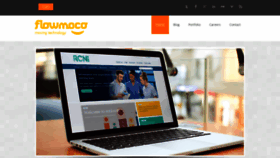 What Flowmo.co website looked like in 2022 (3 years ago)