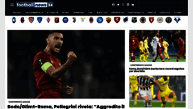 What Footballnews24.it website looked like in 2022 (2 years ago)