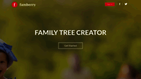 What Famberry.com website looked like in 2022 (2 years ago)