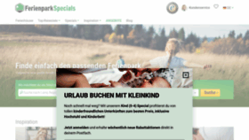What Ferienparkspecials.de website looked like in 2022 (2 years ago)