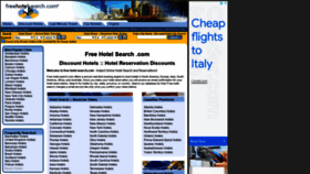What Freehotelsearch.com website looked like in 2022 (2 years ago)