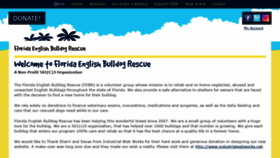 What Floridaenglishbulldogrescue.com website looked like in 2022 (2 years ago)