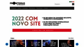 What Fronteiras.com website looked like in 2022 (3 years ago)