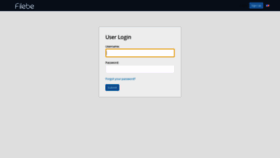 What Filebe.com website looked like in 2022 (2 years ago)