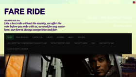 What Fareride1.com website looked like in 2022 (2 years ago)