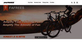 What Fafreesebike.com website looked like in 2022 (2 years ago)