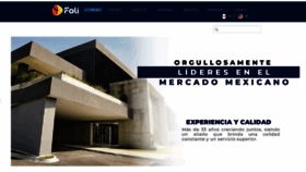 What Foli.com.mx website looked like in 2022 (2 years ago)