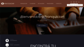 What Franquiciar.com.ar website looked like in 2022 (2 years ago)