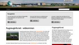What Flugzeuginfo.net website looked like in 2022 (2 years ago)